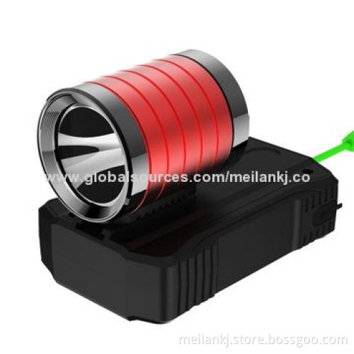 6600mAh outdoor waterproof power banks with high brightness LED light